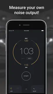 db decibel meter - sound level measurement tool iphone images 4