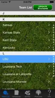college football radio & live scores + highlights iphone images 2