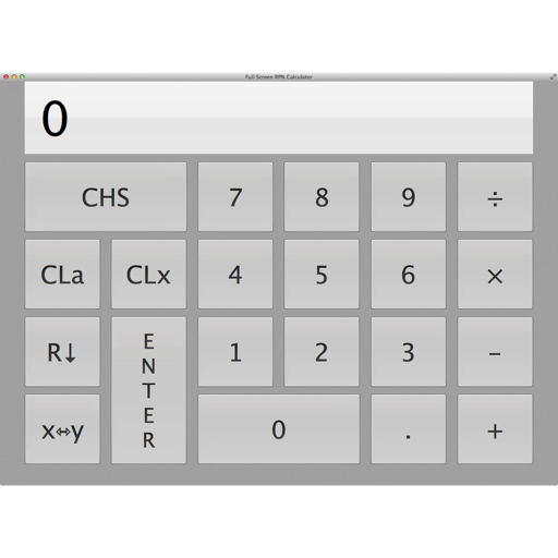 Full Screen RPN Calculator app reviews download