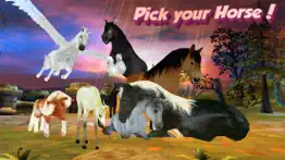 horse quest online 3d simulator - my multiplayer pony adventure iphone images 1