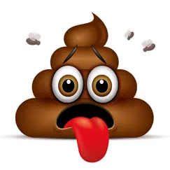poop emoji stickers - cute poo logo, reviews