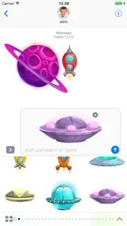 alien planets - stickers for imessage iphone images 1