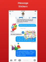 happy birthday sticker hbd app ipad images 4
