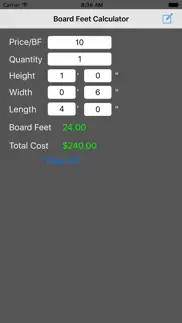 board feet calculator iphone images 1