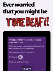 tone deaf test: check for pitch deafness ipad images 1