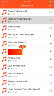 music cloud - songs player for googledrive,dropbox iphone images 1