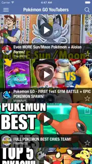 poketube - best videos for pokemon go iphone images 1