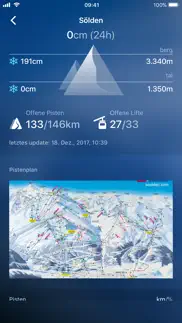 schneehoehen ski app iphone bildschirmfoto 2