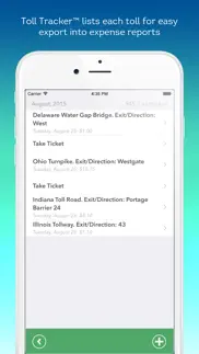 tollsmart toll tracker iphone images 2