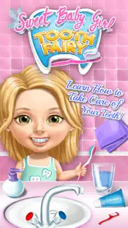 sweet baby girl tooth fairy - little fairyland iphone images 1