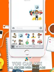 mr. chatstick stickers and emoji ipad images 3