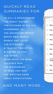 book notes - summaries of classic literature read study guides with spritz spark cliffs iphone resimleri 2