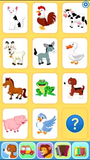 Звуки животных: Развивающие игры для малышей детей айфон картинки 1