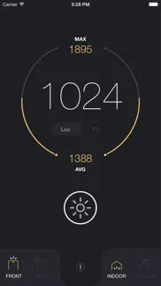 light meter - lux and foot candle measurement tool iphone images 4
