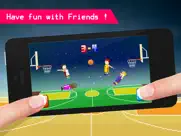 funny bouncy basketball - fun 2 player physics ipad images 1
