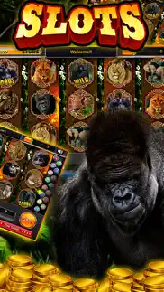 super fortune gorilla jackpot slots casino machine iphone images 3