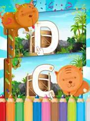 english alphabet abc easy draw coloring book education games for kids ipad images 3