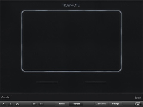 rowmote iPad Captures Décran 3