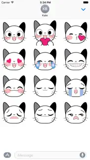 cat sticker iphone images 1
