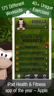 entrenamiento gorila gratis iphone capturas de pantalla 1