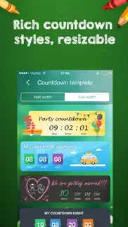 countdown widget - fancy styles countdown timer iphone images 3
