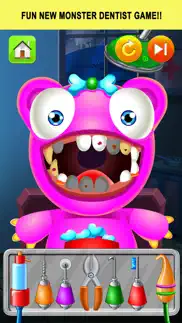 monster dentist doctor shave - kid games free iphone images 1