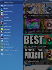 poketube - best videos for pokemon go ipad images 2