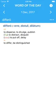 collins latin dictionary iphone capturas de pantalla 1