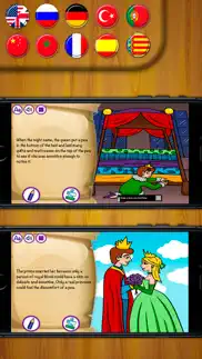 princess and the pea classic tale interactive book iphone images 2
