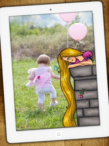 your photo with - rapunzel edition ipad images 3