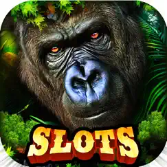 super fortune gorilla jackpot slots casino machine logo, reviews