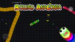 rolling anaconda snake dash games iphone images 1