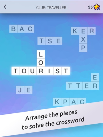 crossword jigsaw - word search and brain puzzle with friends ipad images 2