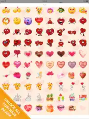 adorable couple love stickers ipad images 3