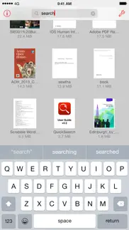quicksearch pdf reader iphone resimleri 1