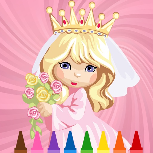 The Little Princess Coloring Pages For Girls app reviews download