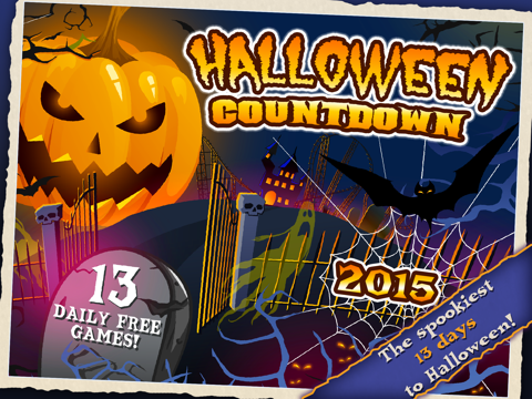 halloween countdown 2015 - 13 daily free games ipad images 1