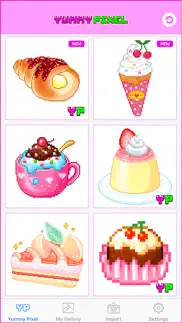 yummy pixel - color by number iphone images 1