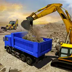 city builder construction crane operator 3d game logo, reviews