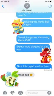 dragon city stickers iphone capturas de pantalla 3