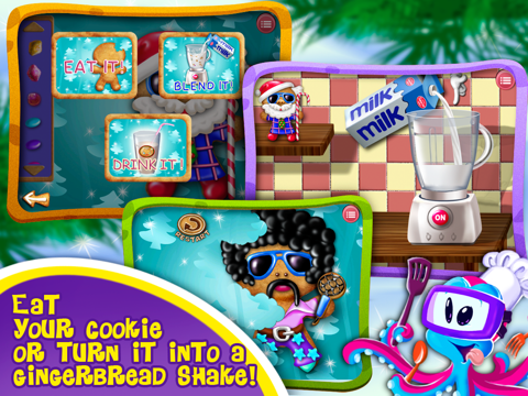 gingerbread crazy chef - cookie maker ipad images 4