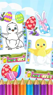 easter egg coloring book world paint and draw game for kids iphone images 4