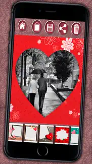 love photo frames - photomontage love frames to edit your romantic images iphone images 3