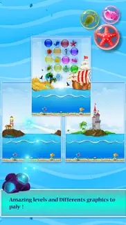 bubble shooter mermaid - bubble game for kids iphone images 2