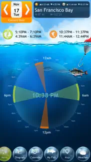 fishing deluxe - best fishing times calendar iphone images 1