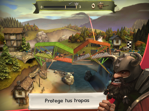 bridge constructor medieval ipad capturas de pantalla 3