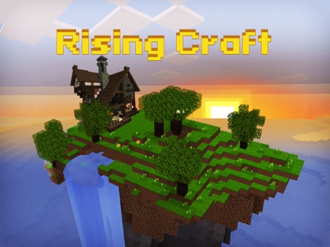 rising craft - a game for sandbox building ipad resimleri 1