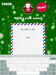 letter to santa claus - write to santa north pole ipad capturas de pantalla 2
