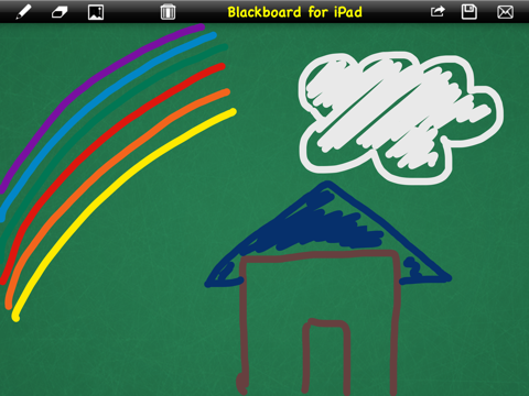 blackboard to write or draw for ipad iPad Captures Décran 2