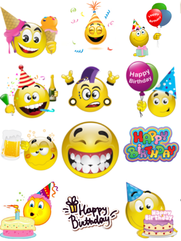 birthday emojis ipad images 2